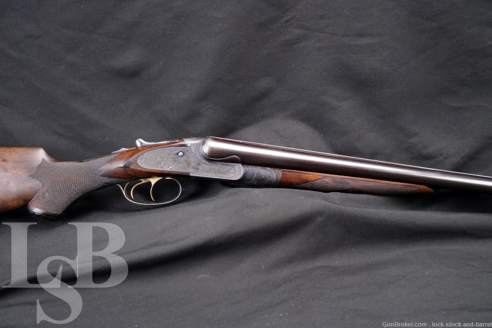 Lefever Arms C Grade 28″ Mod/Imp. Cyl. 12 GA SXS Double Shotgun, 1909 C&R