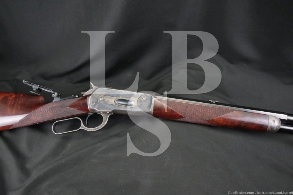 Rogers Restorations Winchester 1886 32″ .45-70 Gov’t Lever Rifle, 1903 C&R
