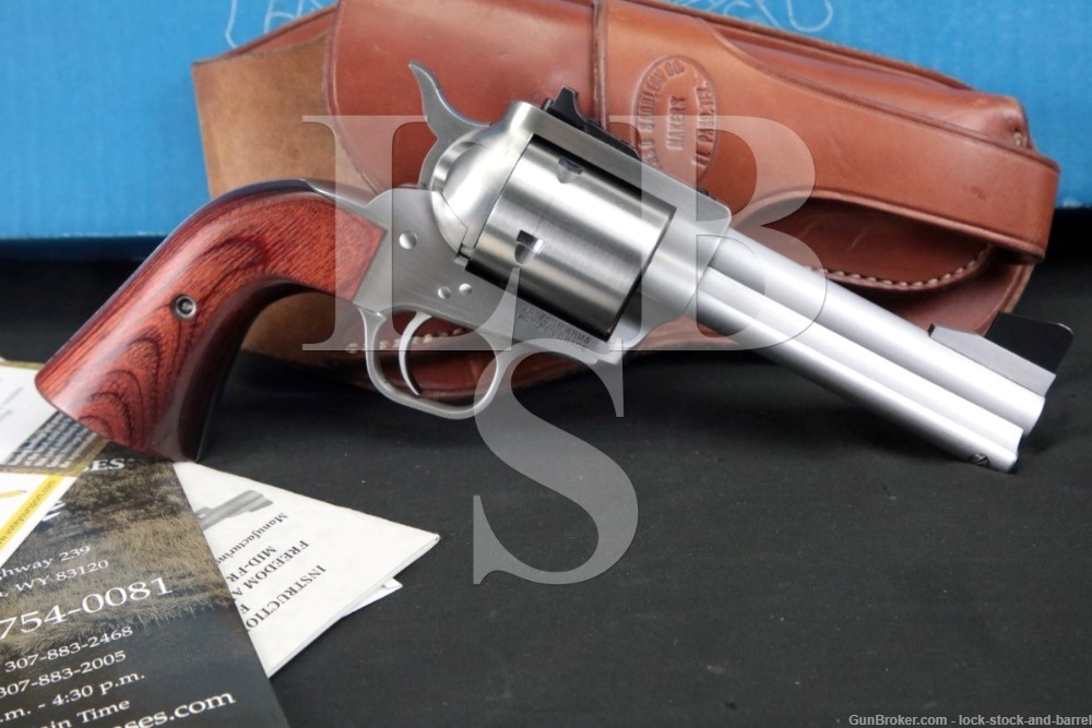 Freedom Arms Model 1997 Premier Grade .45 Colt 4.25″ Single Action Revolver